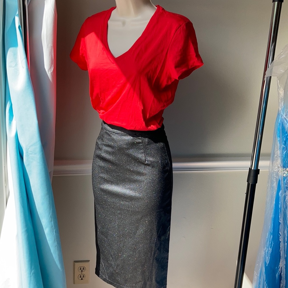NWT Collectif Polly Vegas Pencil Skirt
